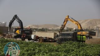 الاحتلال يهدم 3 منازل بقرية الديوك التحتا في أريحا