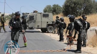 الاحتلال ينصب حاجزا عسكريا على مدخل أبو شخيدم شمال رام الله