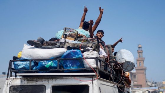 أونروا: 250 ألف شخص اضطروا للنزوح مجددا في خان يونس