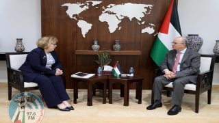مصطفى يبحث مع مساعدة وزير الخارجية الأميركي جهود وقف الحرب