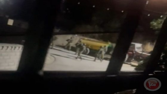 الاحتلال ينفذ مداهمات وتحقيقا ميدانيا في مردا شمال سلفيت