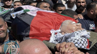 تشييع جثمان الشهيد رمضان صادق في نابلس