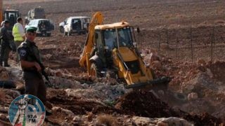الاحتلال يواصل جرف مساحات واسعة من أراضي سلفيت