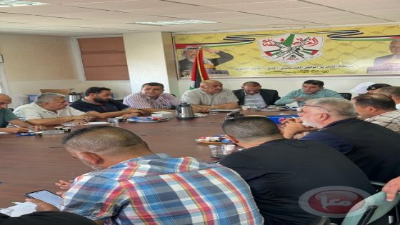فتح إقليم الجنوب تنهي استعداداتها لاستقبال الأسرى العميد محمود أبو صالح والعميد راتب الحريبات