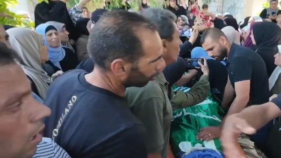 جنين: تشييع جثمان الشهيد أحمد أبو الهيجا في بلدة كفر دان