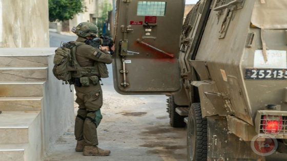 الاحتلال يعتقل ثلاثة أطفال من قوصين غرب نابلس