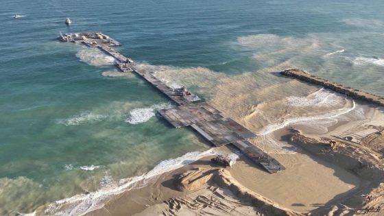 واشنطن تعلن إنهاء عملية إيصال المساعدات إلى غزة عبر الرصيف العائم