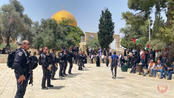 72 مستوطنا يقتحمون المسجد الأقصى