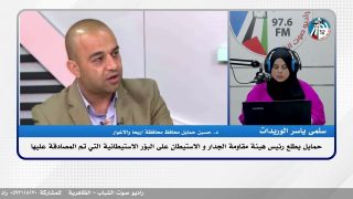 حمايل يطلع رئيس هيئة مقاومة الجدار و الاستيطان على البؤر الاستيطانية التي تم المصادقة عليها