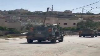 مواجهات مع الاحتلال في قصرة جنوب نابلس