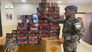 “الضابطة الجمركية” تحذر المواطنين من تداول الألعاب النارية أو الاتجار بها