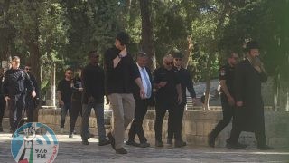 المتطرف بن غفير يقتحم المسجد الأقصى المبارك