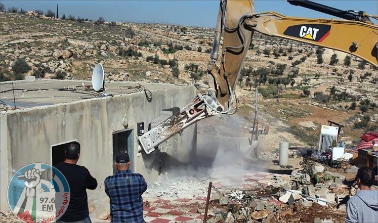 الاحتلال يشرع بهدم منزل في دوما جنوب نابلس