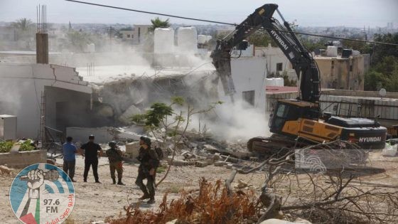 الاحتلال يهدم منزلين في قرية الديوك التحتا غرب أريحا