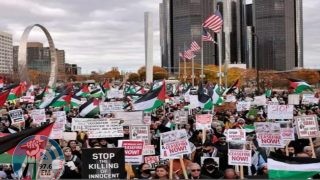 إغلاق طريق رئيسي في لوس أنجلوس للضغط على الإدارة الأميركية لإنهاء دعمها لإسرائيل