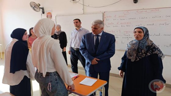 برهم يختتم زيارة متابعة لقضايا تعليمية خاصة بقطاع غزة في مصر