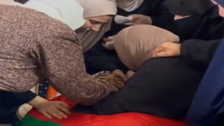 تشييع جثمان الشهيد محمد ابو حجاب في جنين