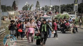 100 ألف مواطن نزحوا من دير البلح في يومين