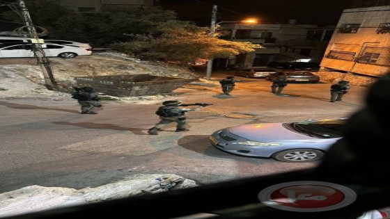 ضرب وتفتيش- حملة اعتقالات من العيسوية