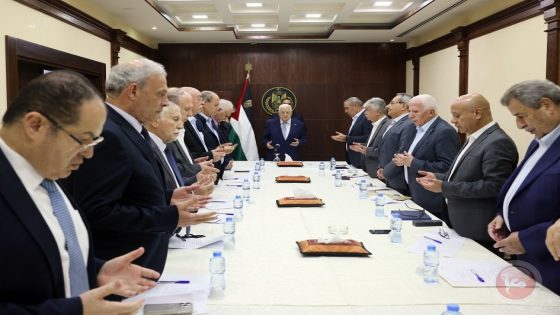 اللجنة التنفيذية لمنظمة التحرير تقرر تشكيل لجنة لاتمام زيارة الرئيس لغزة