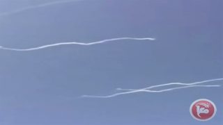 القسام تعلن قصف تل ابيب بصاروخين من نوع m90