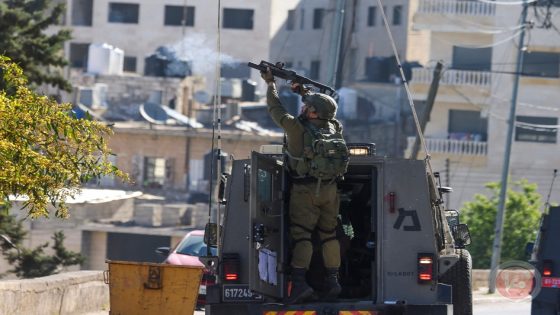 إصابة 4 مواطنين بينهم طفلان برصاص الاحتلال في بيت فوريك