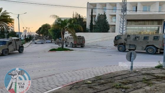 الاحتلال يقتحم مدينة طولكرم ومخيم نور شمس