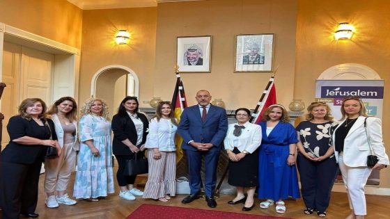 اتحاد المرأة العربية في ألمانيا يلتقي السفير الفلسطيني في برلين
