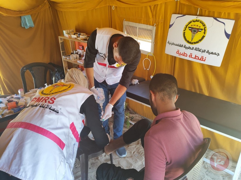فرق جمعية الإغاثة الطبية تشارك في حملة التطعيم ضد شلل الأطفال