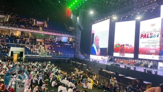 مهرجان جماهيري في ماليزيا لنصرة غزة والأسرى
