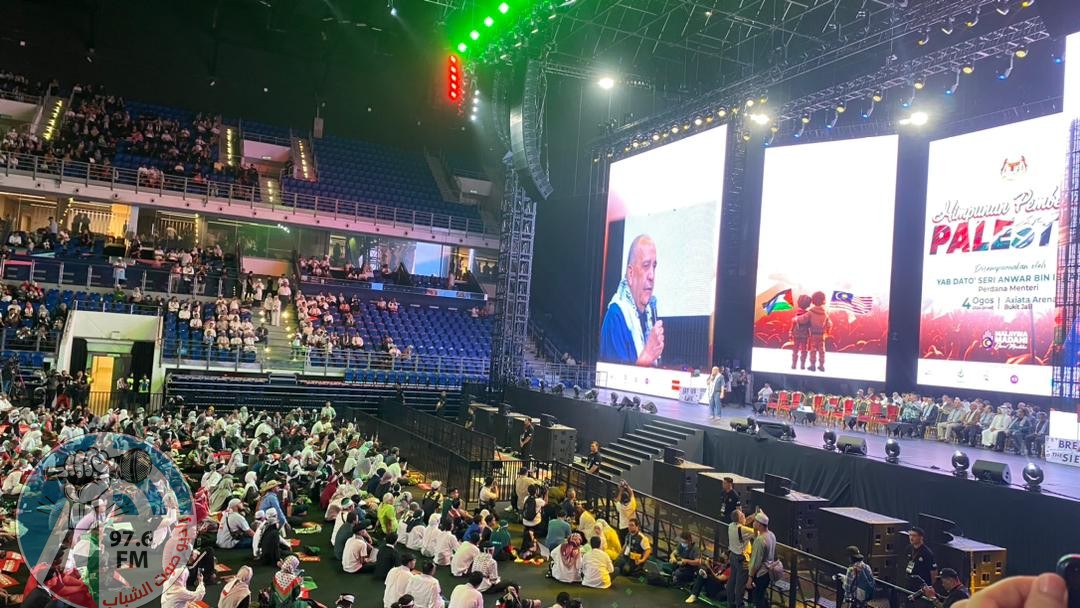 مهرجان جماهيري في ماليزيا لنصرة غزة والأسرى