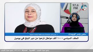 الملف السياسي – 100 ألف مواطن نزحوا من دير البلح في يومين