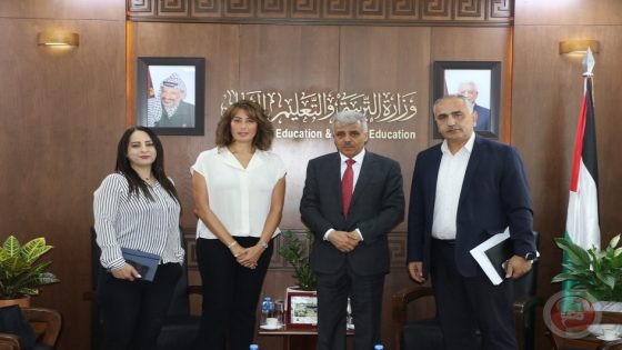 التربية والقدومي تبحثان آفاق التعاون