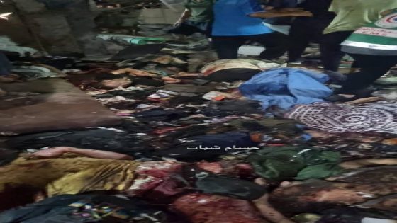أكثر من 100 شهيد في مجزرة مروعة وسط مدينة غزة