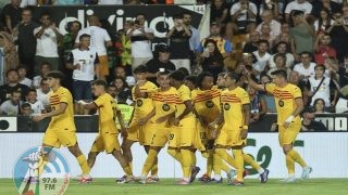 برشلونة يهزم فالنسيا ويكرر رقما تاريخيا بشبابه