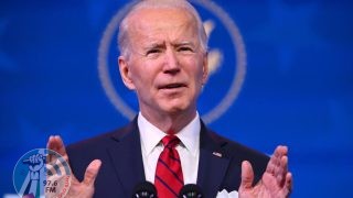 US President-elect Joe Biden deliver remarks on his plan to administer COVID-19 vaccines to the U.S. population at The Queen theater in Wilmington, Delaware on January 15, 2021.