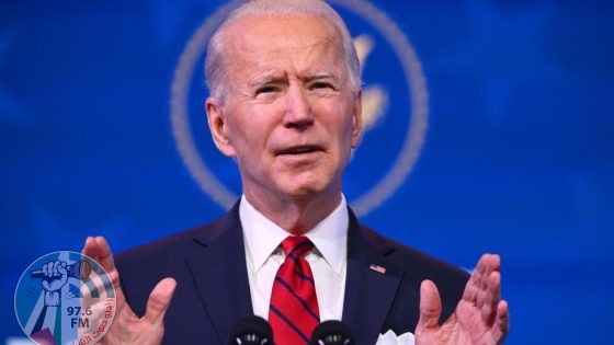 US President-elect Joe Biden deliver remarks on his plan to administer COVID-19 vaccines to the U.S. population at The Queen theater in Wilmington, Delaware on January 15, 2021.