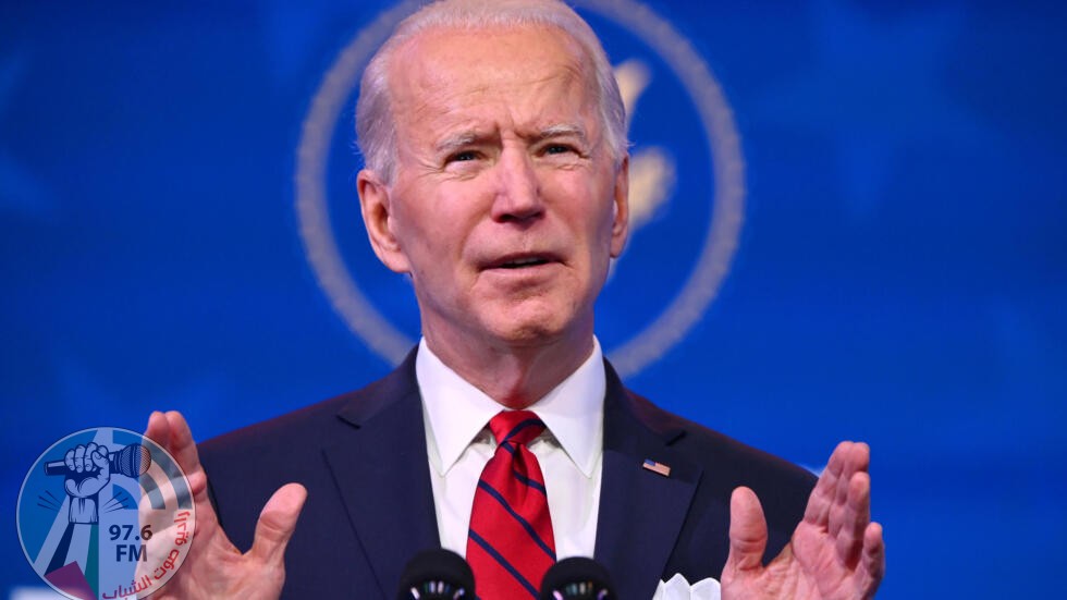 US President-elect Joe Biden deliver remarks on his plan to administer COVID-19 vaccines to the U.S. population at The Queen theater in Wilmington, Delaware on January 15, 2021.