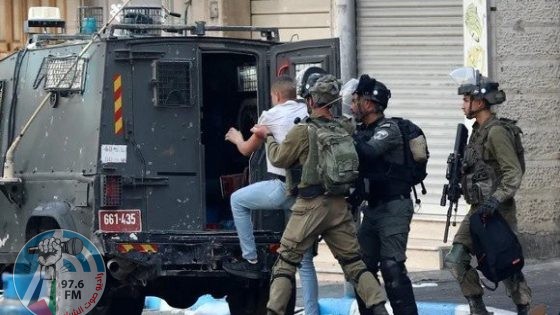 الاحتلال يعتقل 16 مواطنا من الضفة