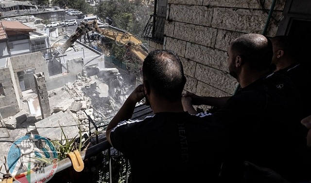الاحتلال يخطر بهدم 17 منزلا في مدينة القدس