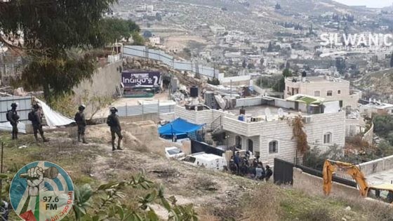 الاحتلال يهدم منزلا في بلدة سلوان جنوب المسجد الأقصى