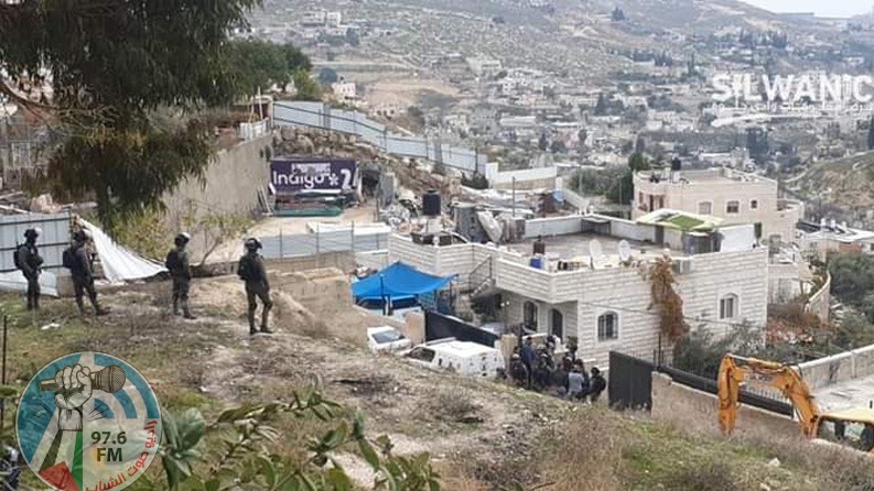 الاحتلال يهدم منزلا في بلدة سلوان جنوب المسجد الأقصى