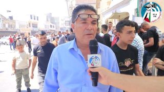 مدينة دورا تشيع جثمان ابنها الشـ ـهيد محمود الحروب والذي ارتقى برصـ ـاص الاحـ ـتلال