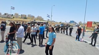 مسيرة استفزازية للمستعمرين قرب الجفتلك شمال أريحا