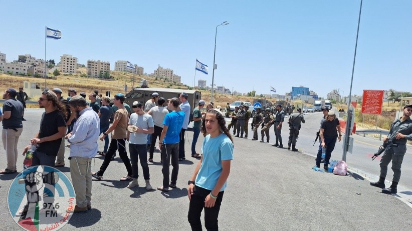 مسيرة استفزازية للمستعمرين قرب الجفتلك شمال أريحا