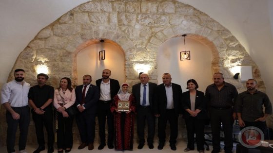 افتتاح مقر مؤسسة قامات لتوثيق النضال الفلسطيني في علية أكرم المنسي في مدينة البيرة