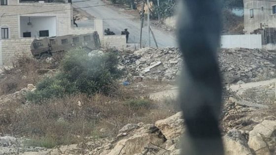 شاهد- الاحتلال يحاصر 4 منازل في جنين