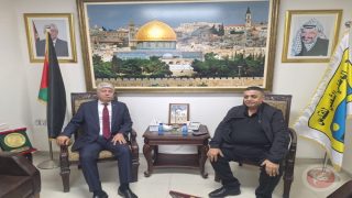 النتشة ومجدلاني يناقشان أوضاع القدس ويدعوان لتكثيف الجهود الوطنية لمواجهة التهديدات