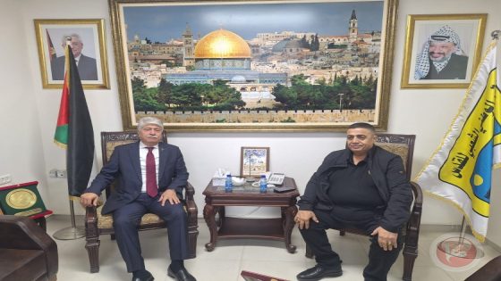 النتشة ومجدلاني يناقشان أوضاع القدس ويدعوان لتكثيف الجهود الوطنية لمواجهة التهديدات