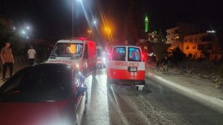 اصابة مواطنة برصاص الاحتلال في حوسان